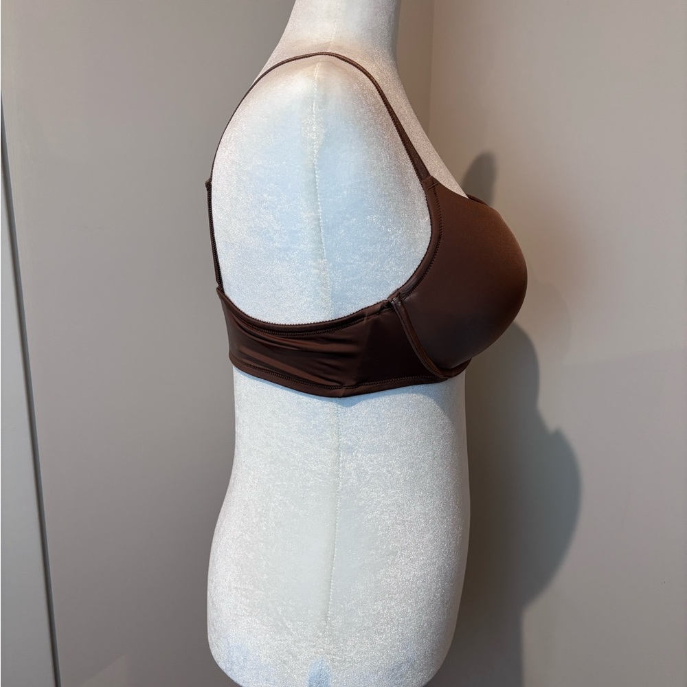 Torrid 42B Underwire T-Shirt Bra • Rich Brown • Excellent Pre-Owned - Picture 3 of 8